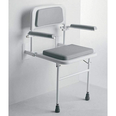 Padded Wall Mounted Shower Seat