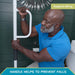 Able Life Floor to Ceiling Universal Grab Rail - White