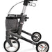 the image shows a side on view of the olympus topro rollator/walker