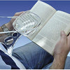 Hands Free Magnifier with Neck Cord – being used