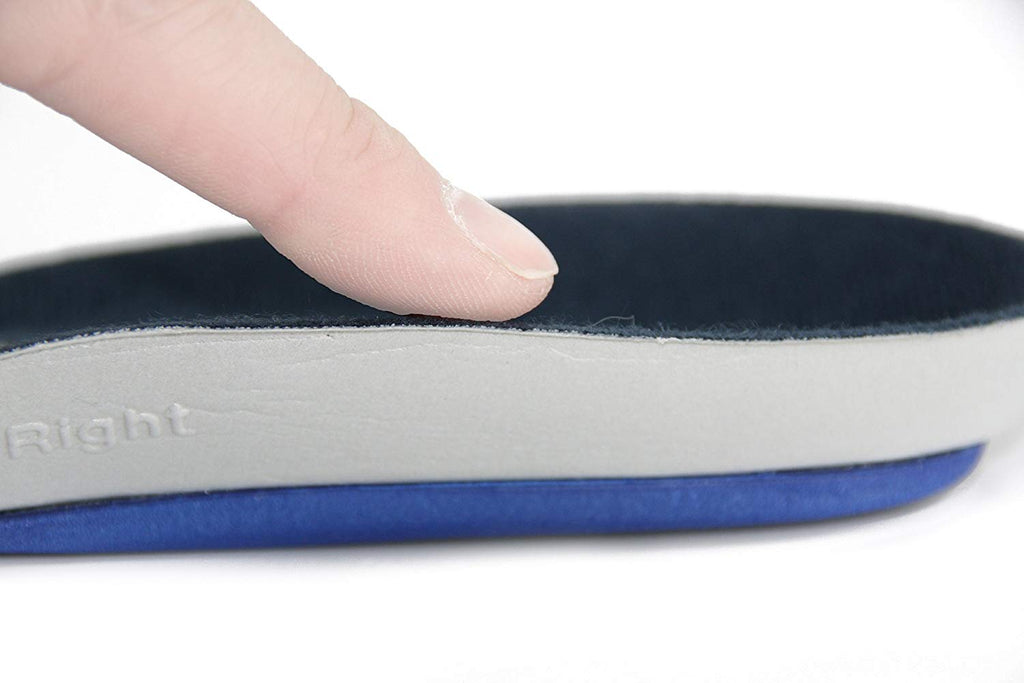 The image shows  a close up photo of the Xline insole