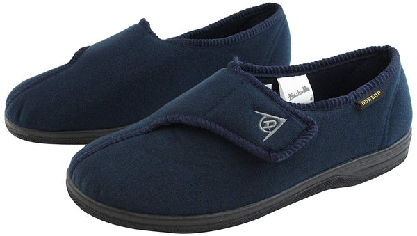Dunlop-Arthur-Gents-Slipper Size 10 in blue
