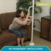 Able Life Floor to Ceiling Universal Grab Rail - White