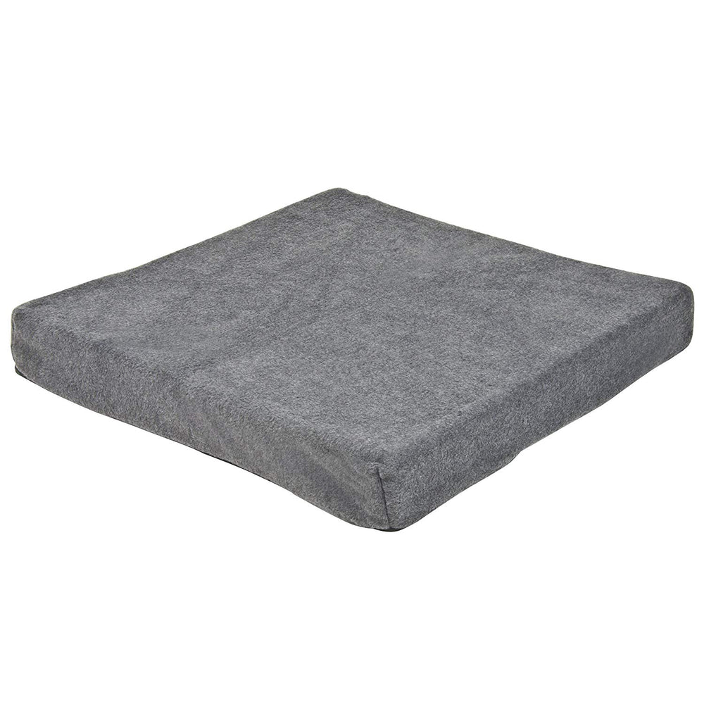 Fleece Wheelchair Cushion – grey version