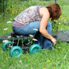 the Rolling Garden Seat being used