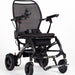 the image shows the black airfold powerchair