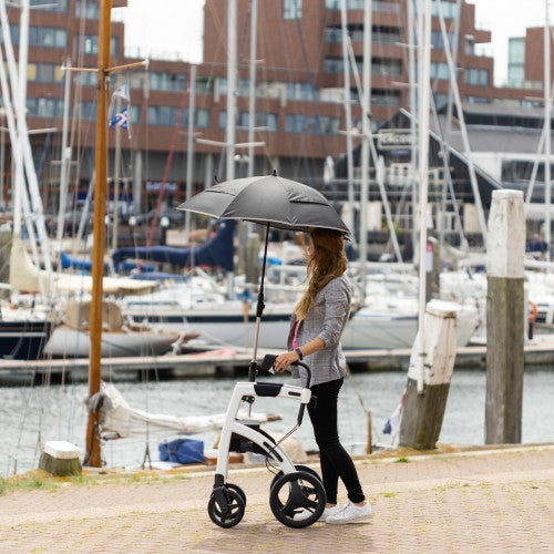 the image shows someone in a rollz motion using the umbrella attachment