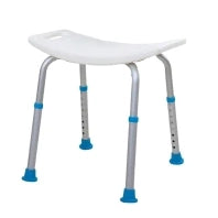 Atlantis Contour Shower Stool without back