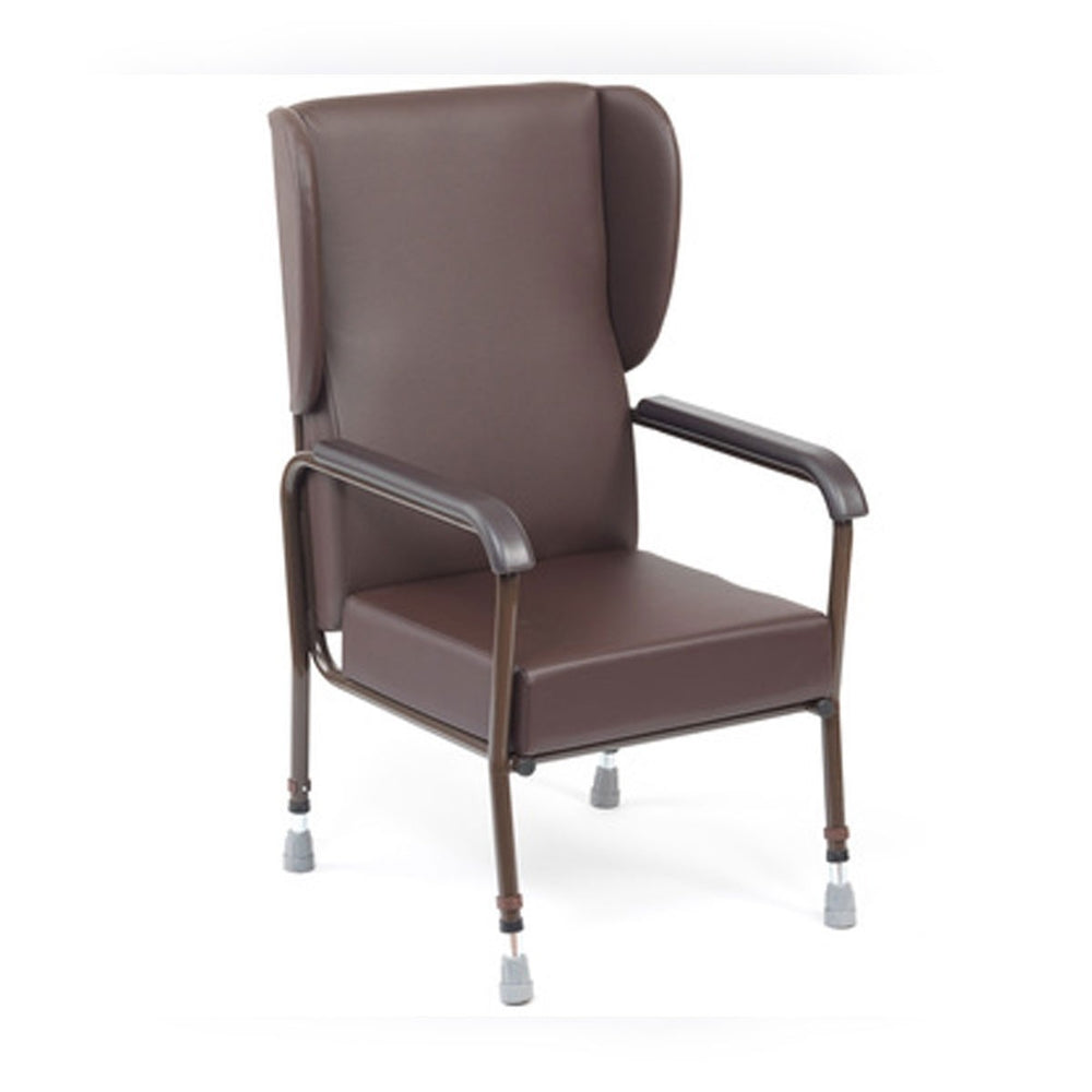 Extra Wide High Adjustable High Back Chair with Castors Ability