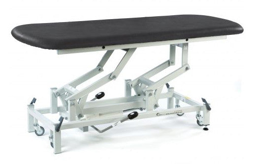 the image shows the black coloured therapy hygiene table
