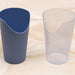 The blue and the clear Nose Cut Out Beaker