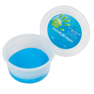 The blue coloured Therapy Putty