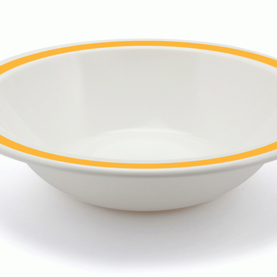 Polycarbonate duo bowl