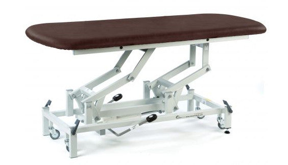 the image shows the brown coloured therapy hygiene table