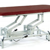the image shows the burgundy coloured therapy hygiene table