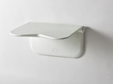 The white etac relax shower seat