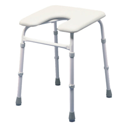 shows the Homecraft Chester Padded Stool with Cut Out