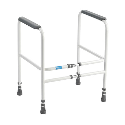 mobility aid Cosby Adjustable Toilet Frame on a white background