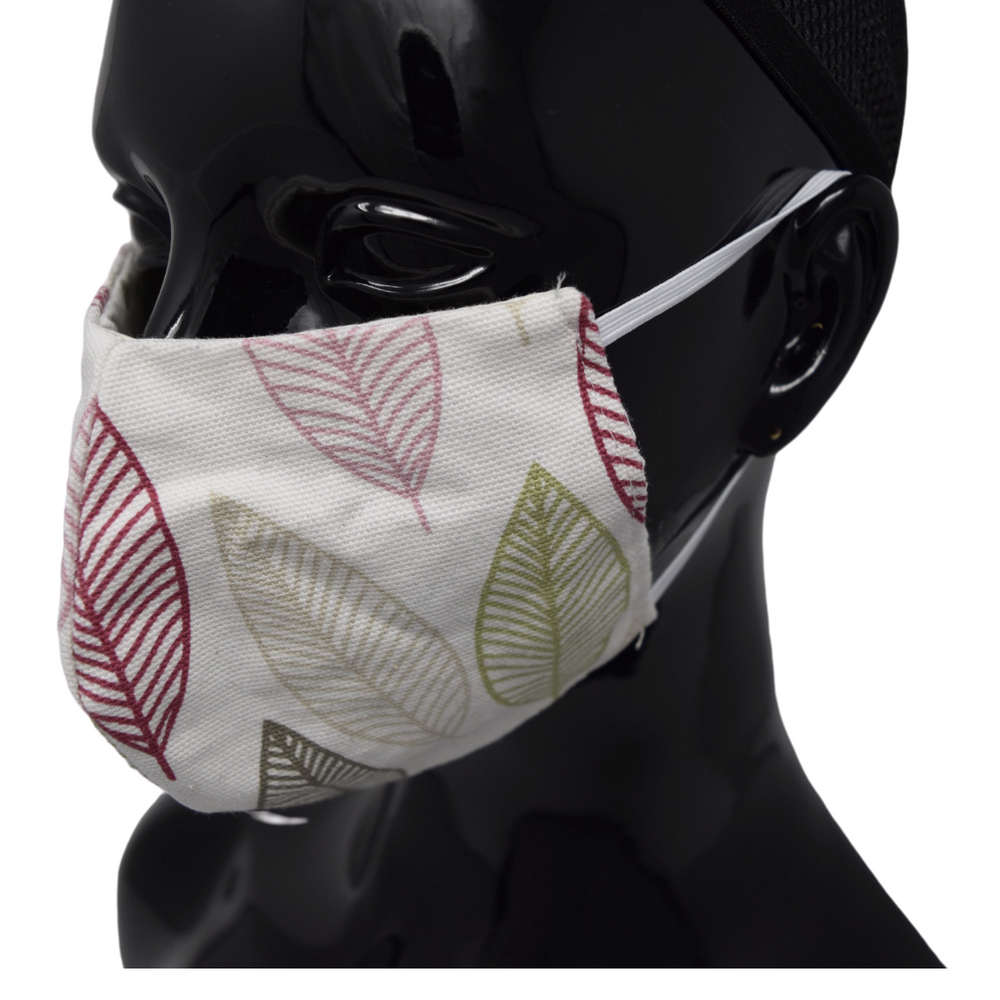 Washable, Reusable Face Mask | Leaf Print