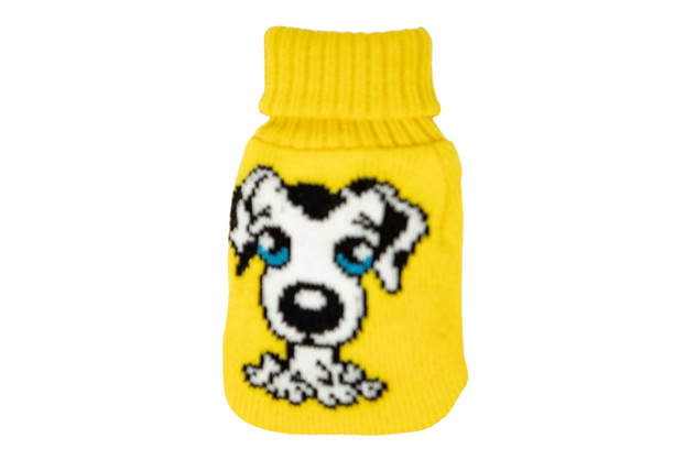 Reusable Heat Pad - With Dog Cover - Yellow