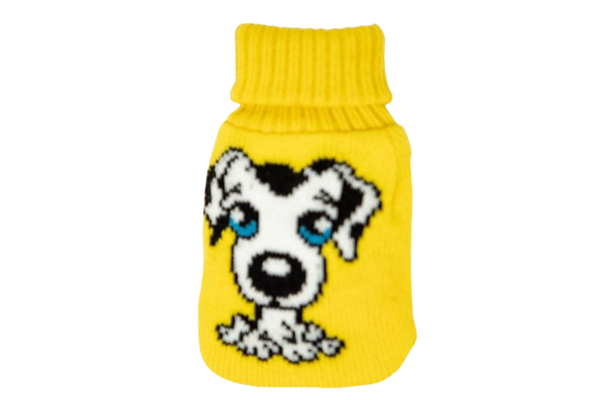 Reusable Heat Pad - With Dog Cover - Yellow