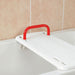 shows an Etac Rufus Plus Bath Board placed on a bath