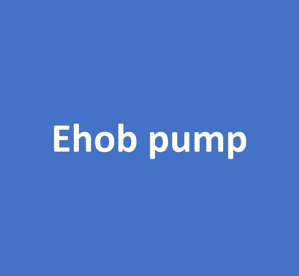 Ehob pump