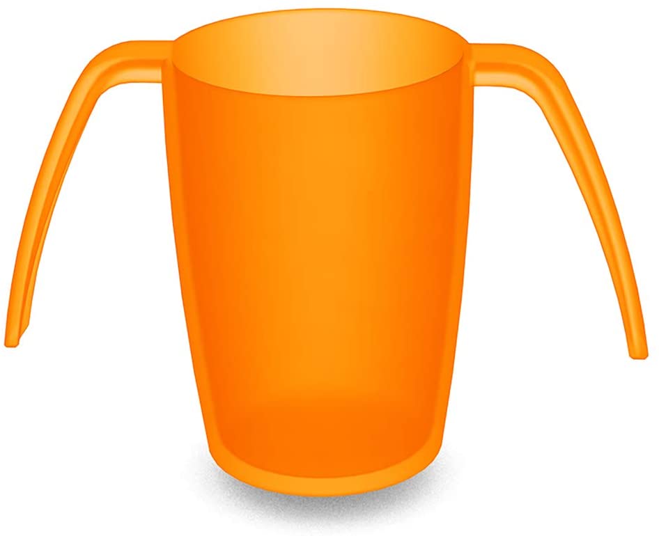 The Orange coloured Ergo Plus Cup