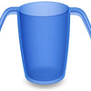 The blue coloured Ergo Plus Cup