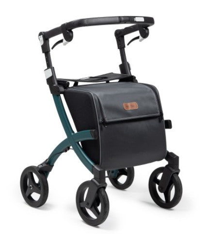 Rollz Flex Shopping Rollator with Classic Brakes - Jungle Green