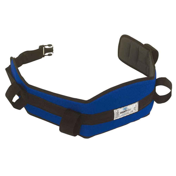 shows the comfylift patient handling belt