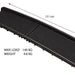 shows the folding dog ramp with its measurements
