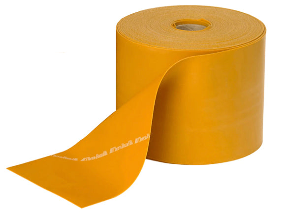 The yellow coloured TheraBand Exercise Band