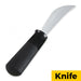 shows the Good Grips weighted rocker knife
