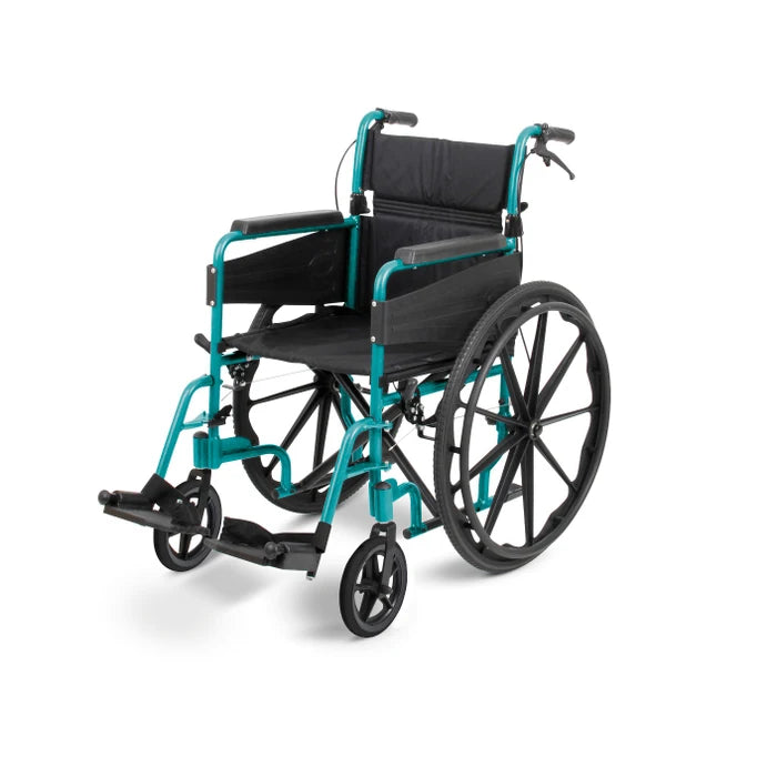 Days Escape Lite Self Propelled Wheelchair Green