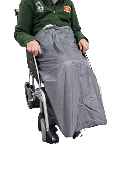 the grey wheelchair cosy