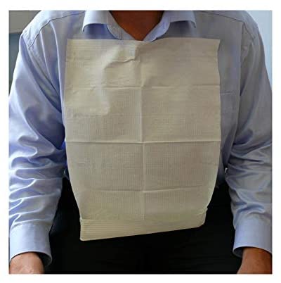 Somone using a Guardkleen Disposable Clothing Protector