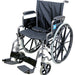 The Silver Self Propelled Steel Wheelchair