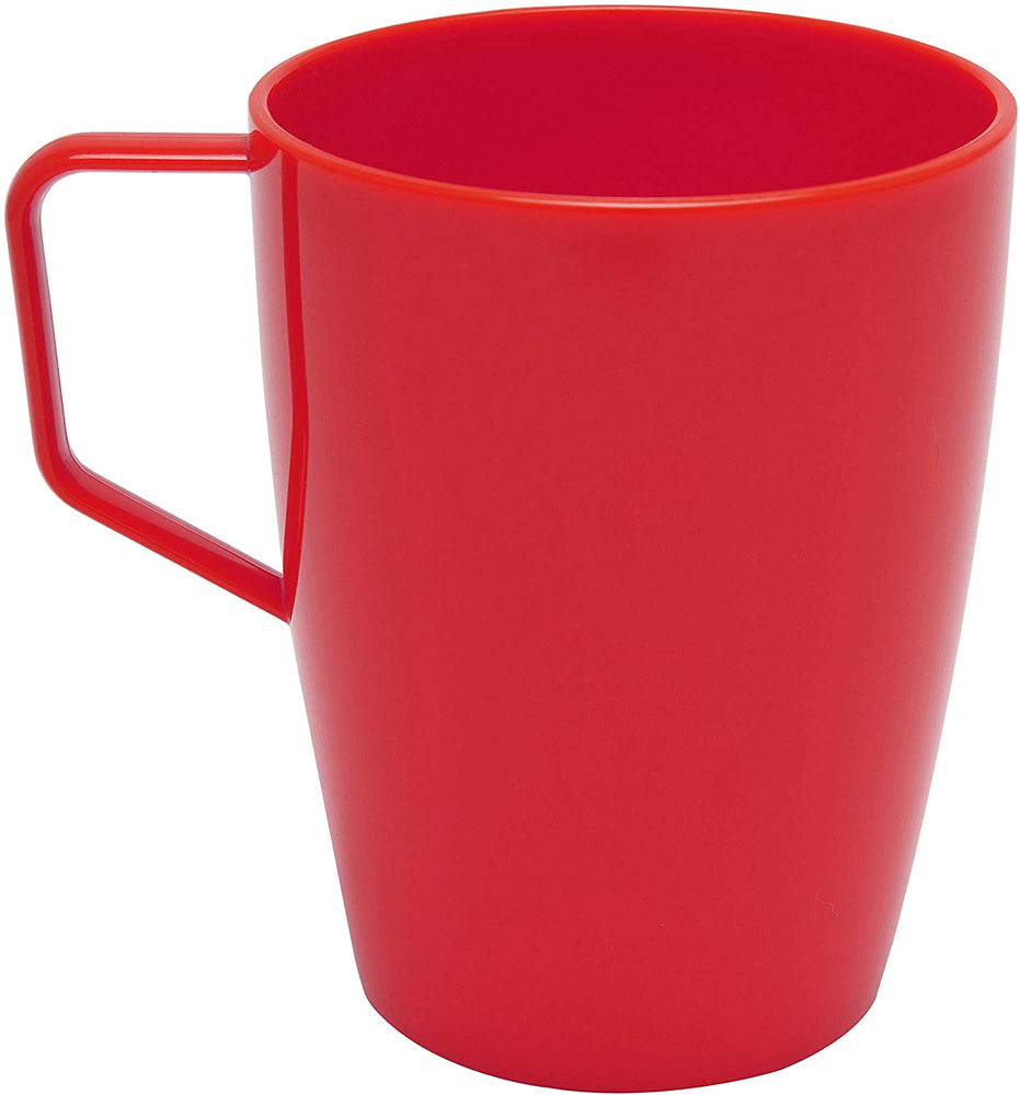The Red Polyarbonate One Handled Beaker Drinking Cup