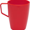 The Red Polyarbonate One Handled Beaker Drinking Cup