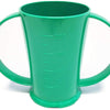 The Green Polycarbonate Two Handled Beaker Drinking Cup