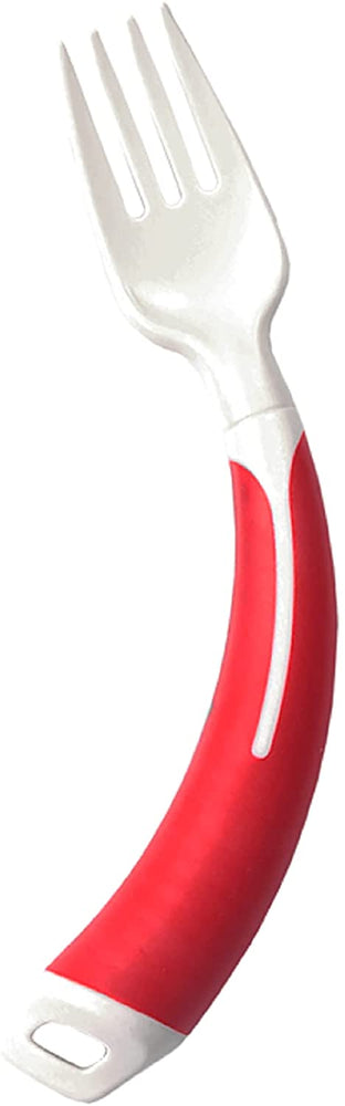 one red right handed henro grip fork