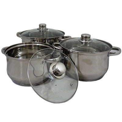 Stainless Steel Induction Pan Set