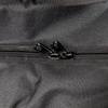 shows the double zip on the Rollator Storage Bag
