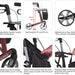 Specifications of server rollator