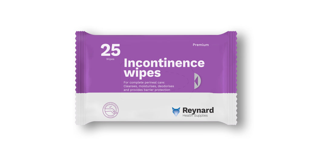 shows the reynard incontinence wipes