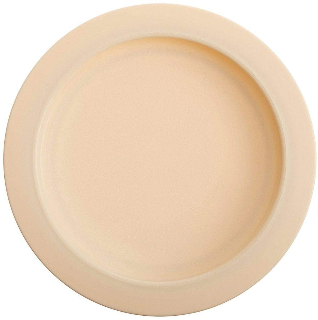 shows the plate with inside edge
