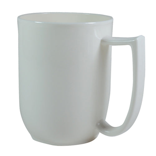 The Ivory coloured Unbreakable Mug with Large Handle