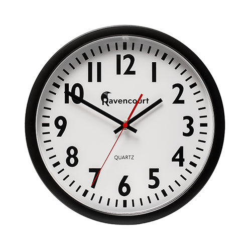 Quartz Clock with Shatterproof Acrylic Lens