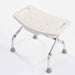 shows Economy Foldable Shower Stool from above